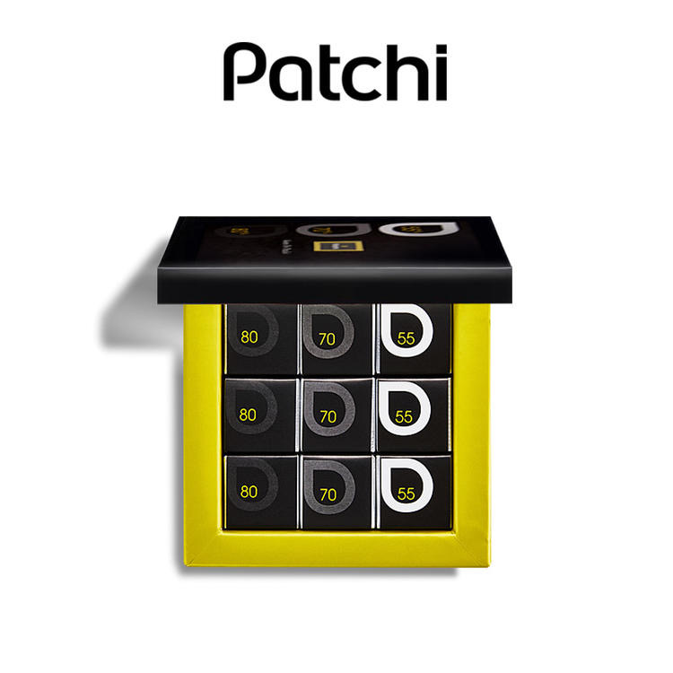 【醇享黑巧】佰七PATCHI 三类纯度黑巧精美礼盒