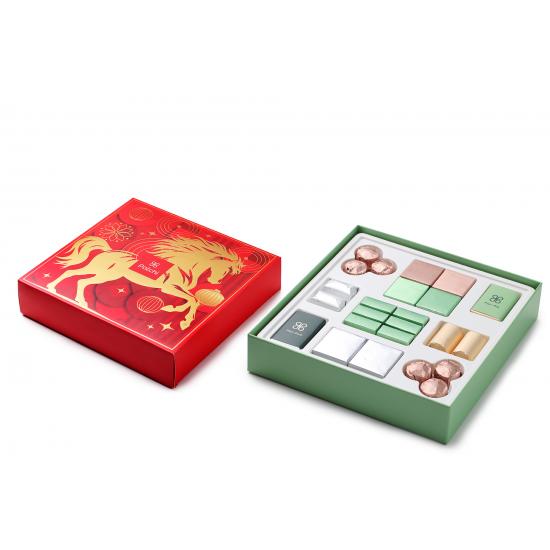 【赤马献瑞】佰七Patchi 赤马新年限定礼盒575g（赠小马挂件）