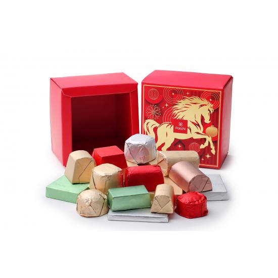 【骏马腾飞】佰七Patchi 赤马新年混合礼盒250g（赠小马挂件）